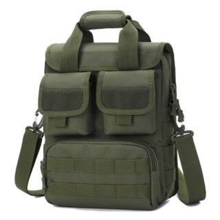 Sacoche militaire unisexe multi-poches avec bandoulière