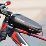 Sacoche vélo de cadre rigide noire