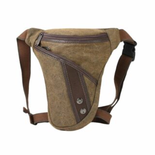 Sacoche Jambe Tendance en Toile sur fond blanc