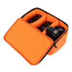 Sacoche Appareil Photo Orange avec Poignée