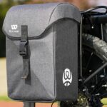 Sacoche Velo Femme Grise et Double